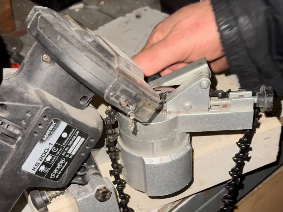 Brušenje lanca motorne pile